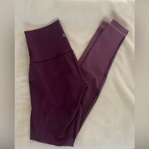 Purple Ombré high rise Wunder Under leggings